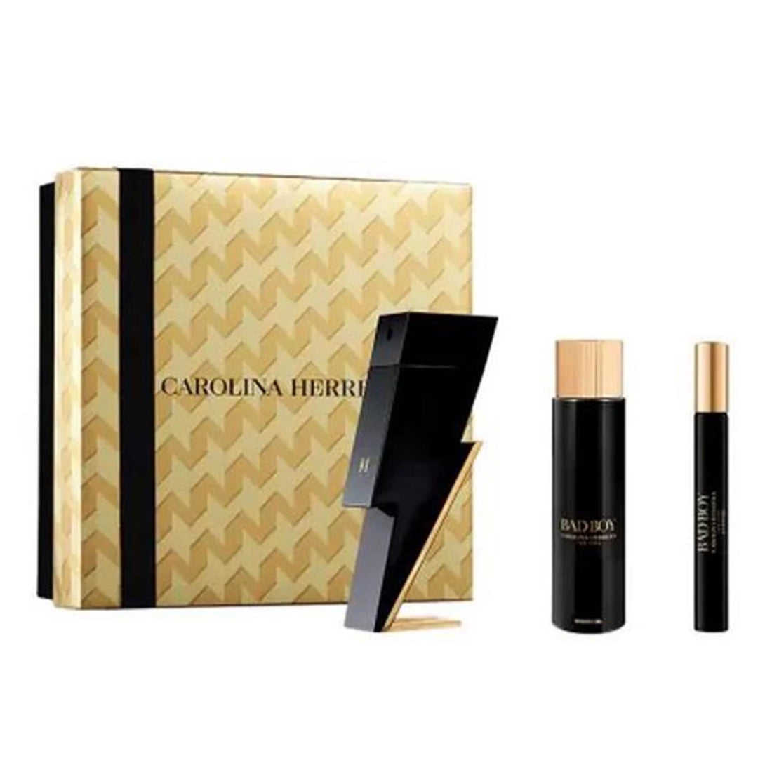 Carolina Herrera Estuche Bad Boy Eau De Toilette Gel De Baño Eau De Toilette