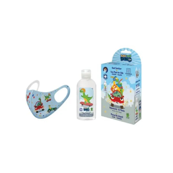 Cartoon Eau My Dino Hand Sanitizer Coffret 2 Produits 100ml - Batty Beauty