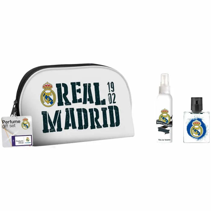 Real Madrid Eau De Toilette Coffret 3 Produits