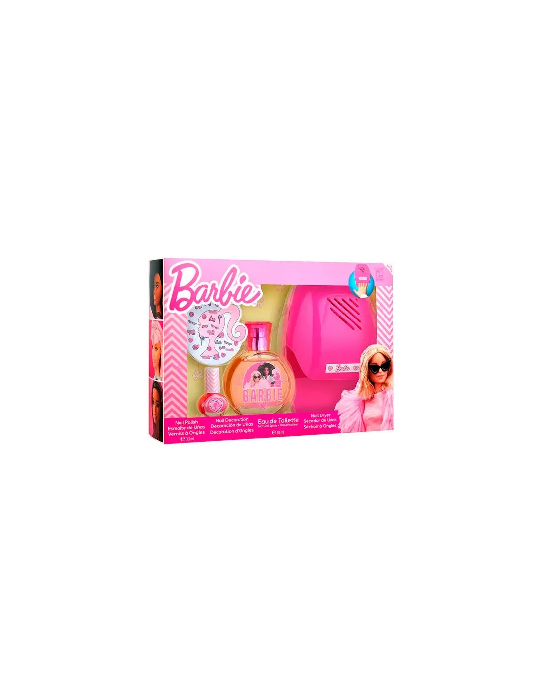 Cartoon Air-Val Barbie Set 50 Kit Manicura