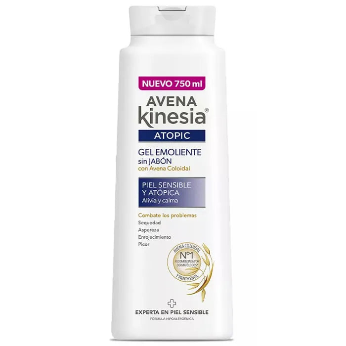 Avena Kinesia Atopic Gel Emollient Sans Savon 750ml