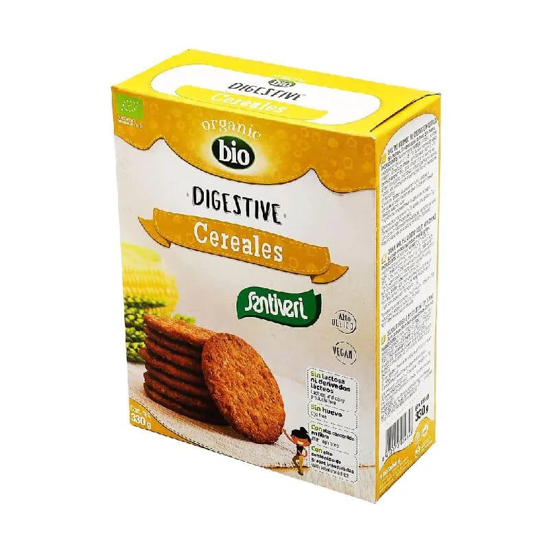 Santiveri Biscuits digestifs aux céréales Bio