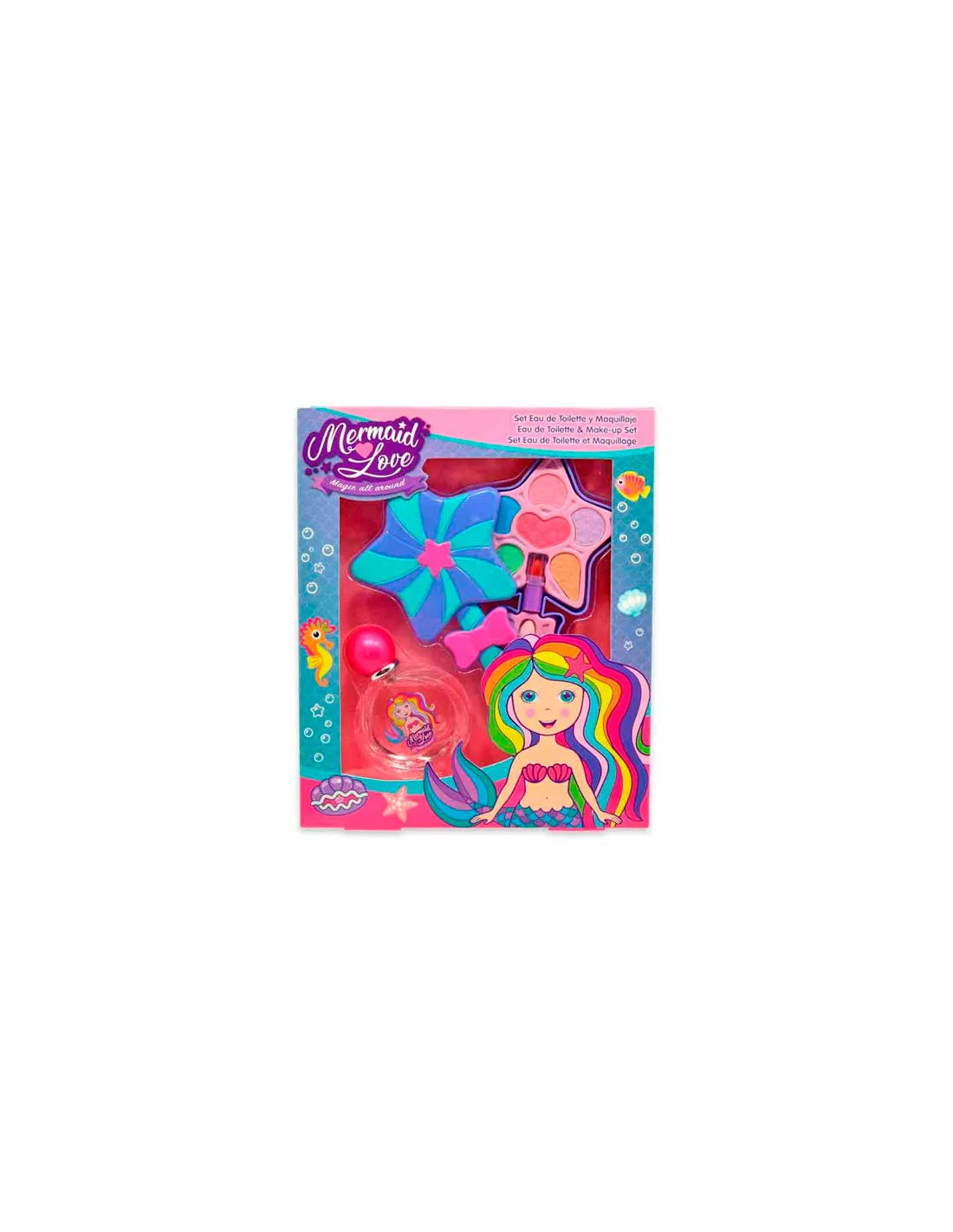 Cartoon Lorenay Mermaid Love y Maquillaje Spay Sets
