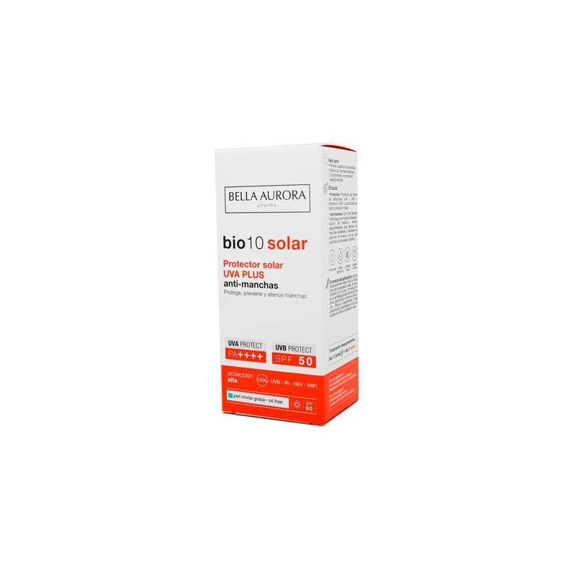 Bella Aurora Bio 10 Solar Grape Plus Mixed Skin 50 De Crème