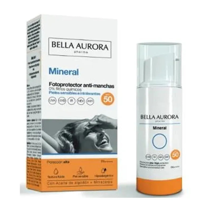 Bella Aurora Écran Solaire Minéral Anti-Taches SPF 50
