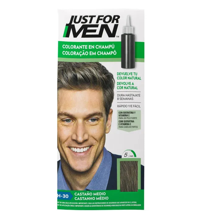 Just For Men Shampooing colorant brun moyen