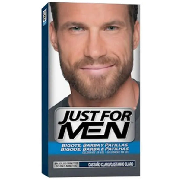 Just For Men Moustache Et Barbe Châtain Clair