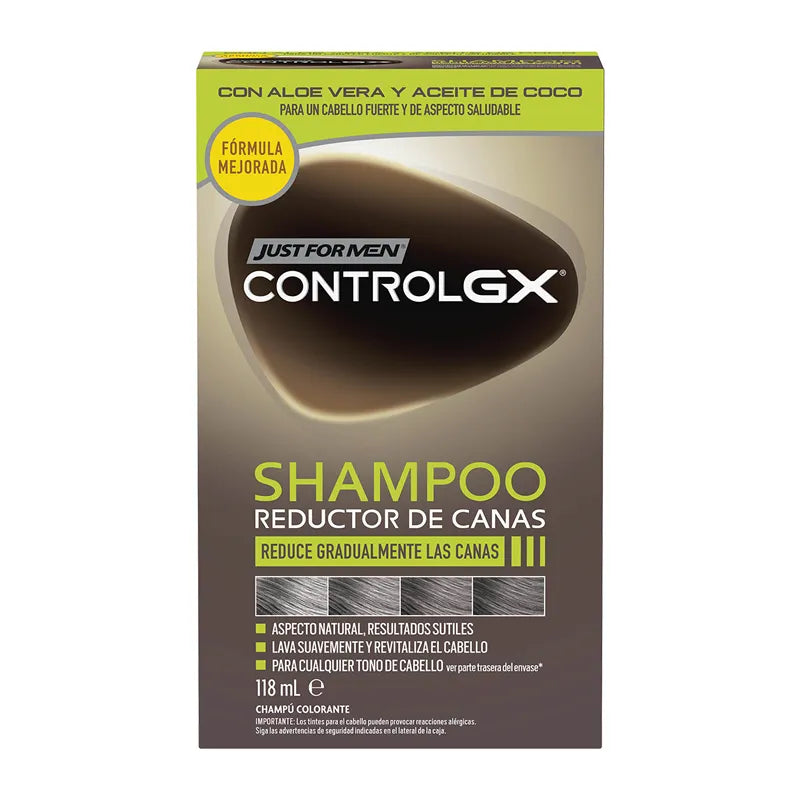 Just for Men Control Gx Shampooing Réducteur De Cheveux Gris