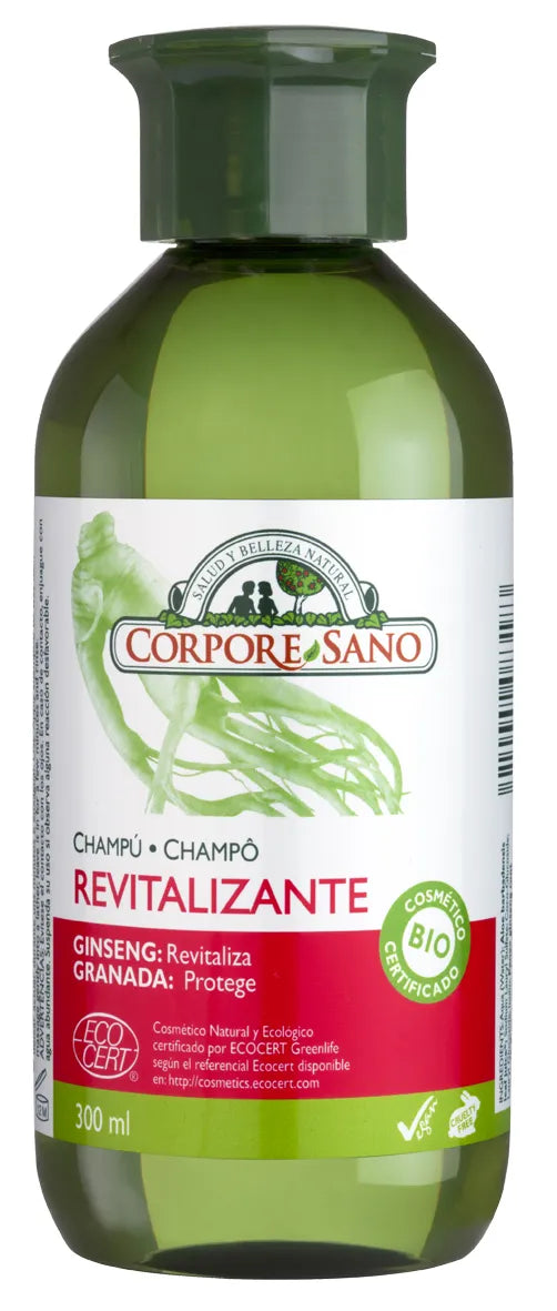 Corpore Champu Revitalizante Ginseng y Granada Bio
