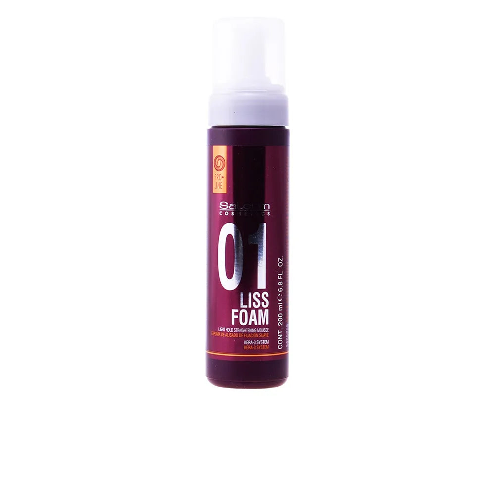 Salerm Cosmetics Liss Foam Light Hold Straightening Mousse