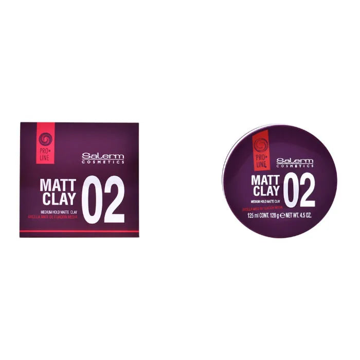 Salerm Cosmetics Matt Clay Medium Hold Matte Clay