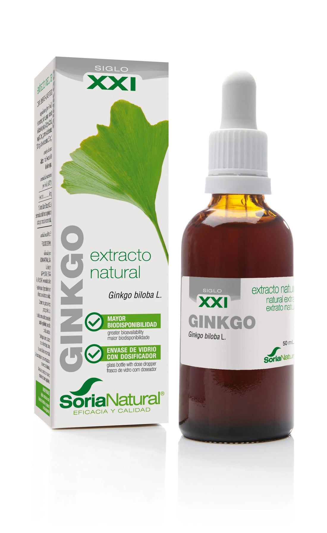 Soria Extracto Ginkgo Biloba S Xxi