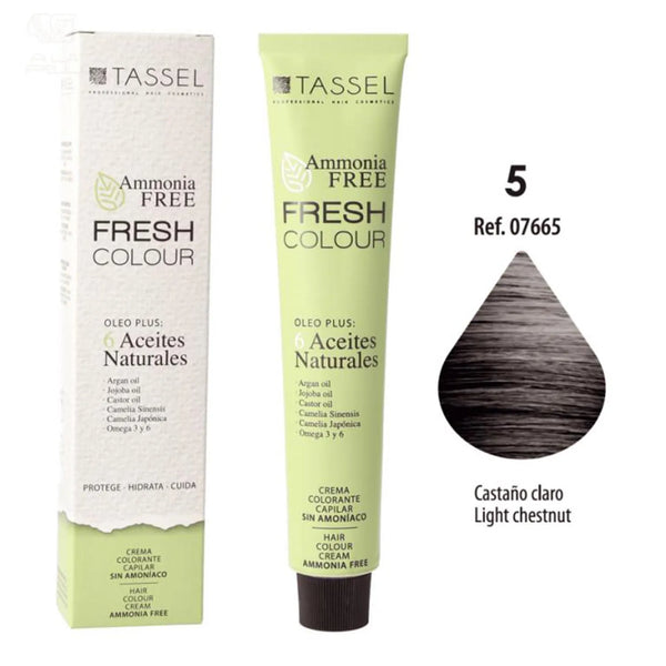 Eurostil Fresh Colour Crema Colorante Sin Amoniaco Castaño Claro 1un - Batty Beauty
