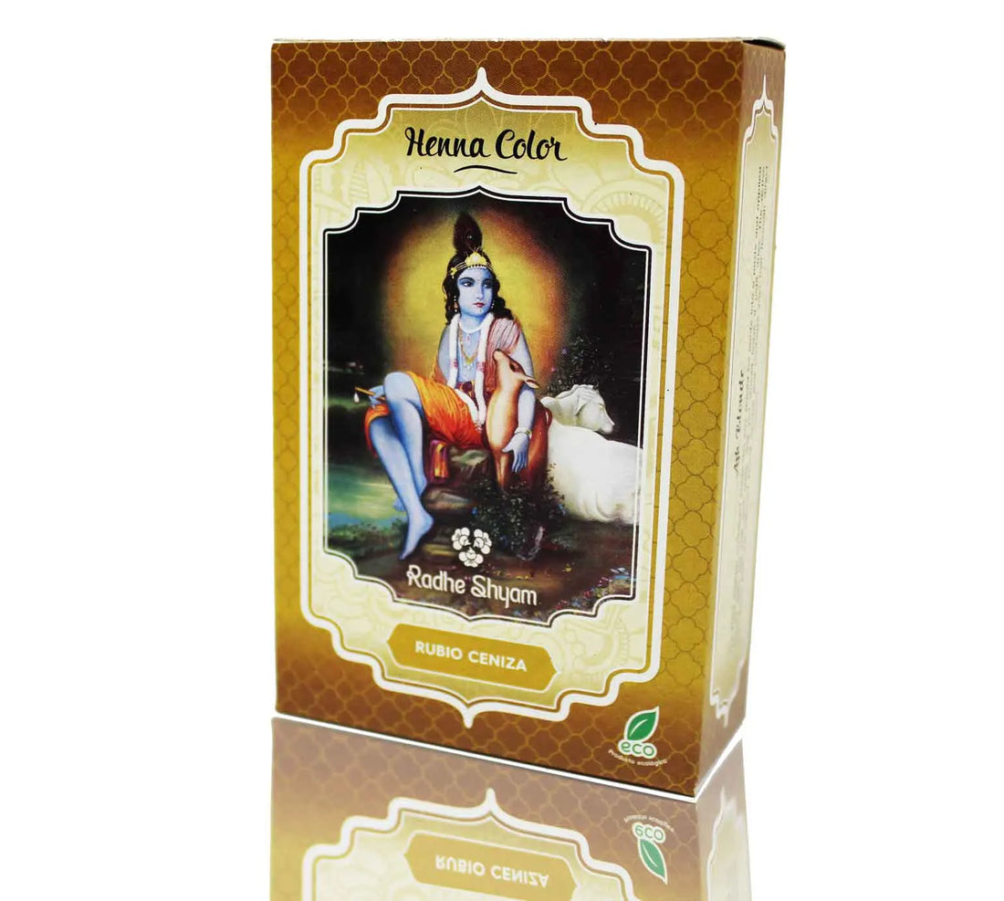 Radhe Henna Rubio Ceniza Polvo Radhe
