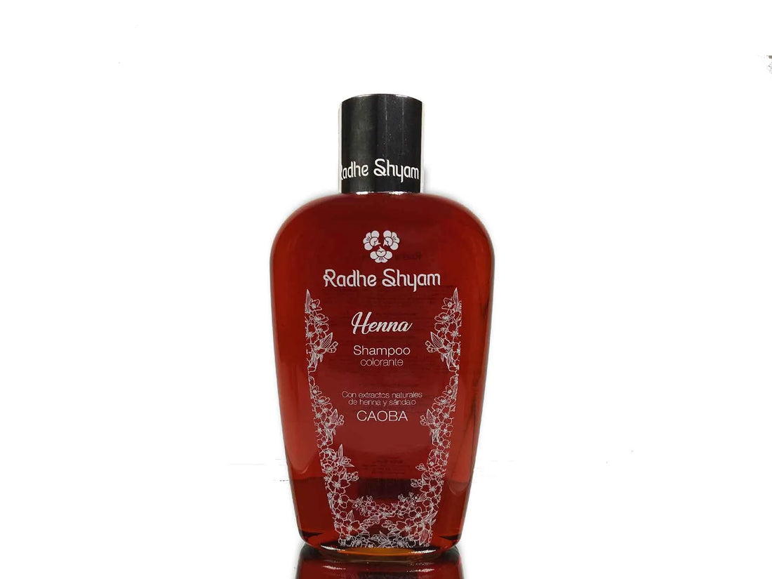 Radhe Champu Henna Caoba Colorante