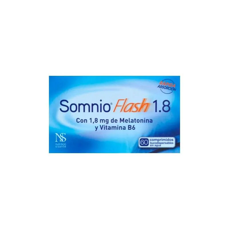 Nutricion&Santé Nutricion and Santé Somnio Flash 1,8mg 60 Comp 60 Comp