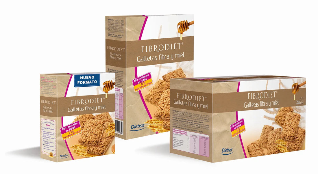 Dietisa Fibrodiet Galletas Fibra y Miel