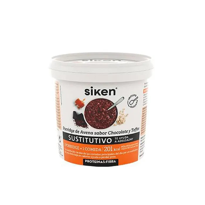 Siken Substitut de Porridge Aux Flocons D'avoine Chocolat Caramel
