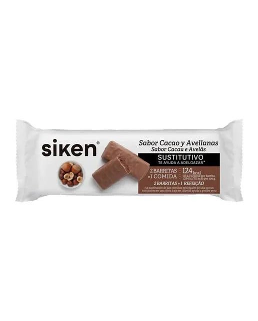 Siken 2x Siken Barre De Cacao Noisette
