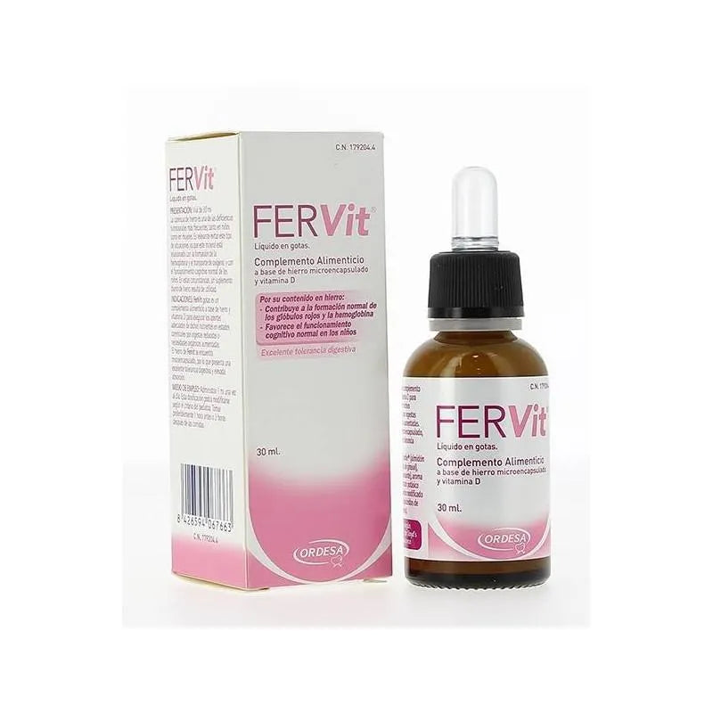 Ordesa Blevit Complément Alimentaire Fervit Liquid In Drops