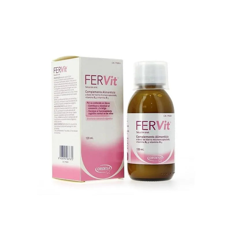 Ordesa Blevit Fervit Kids Complément Alimentaire Solution Orale
