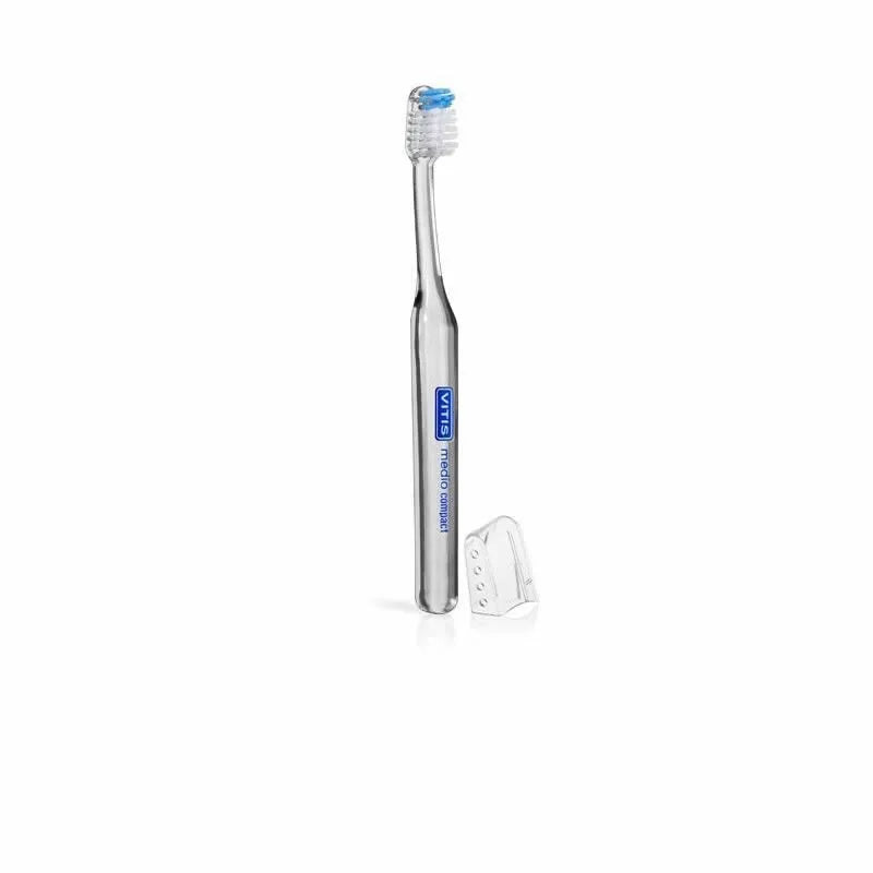 Vitis Brosse À Dents Compacte Moyenne