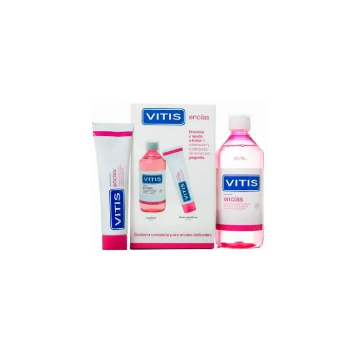 Vitis Pack Gums Paste + Rince-bouche