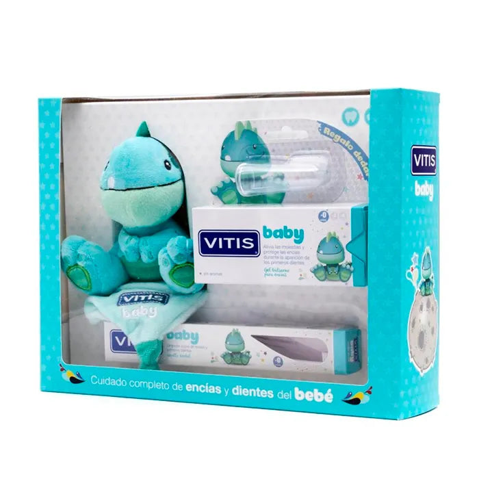 Vitis Baby Brosse à Dents+ Gel Calm + Gadget+ Dé à Coudre