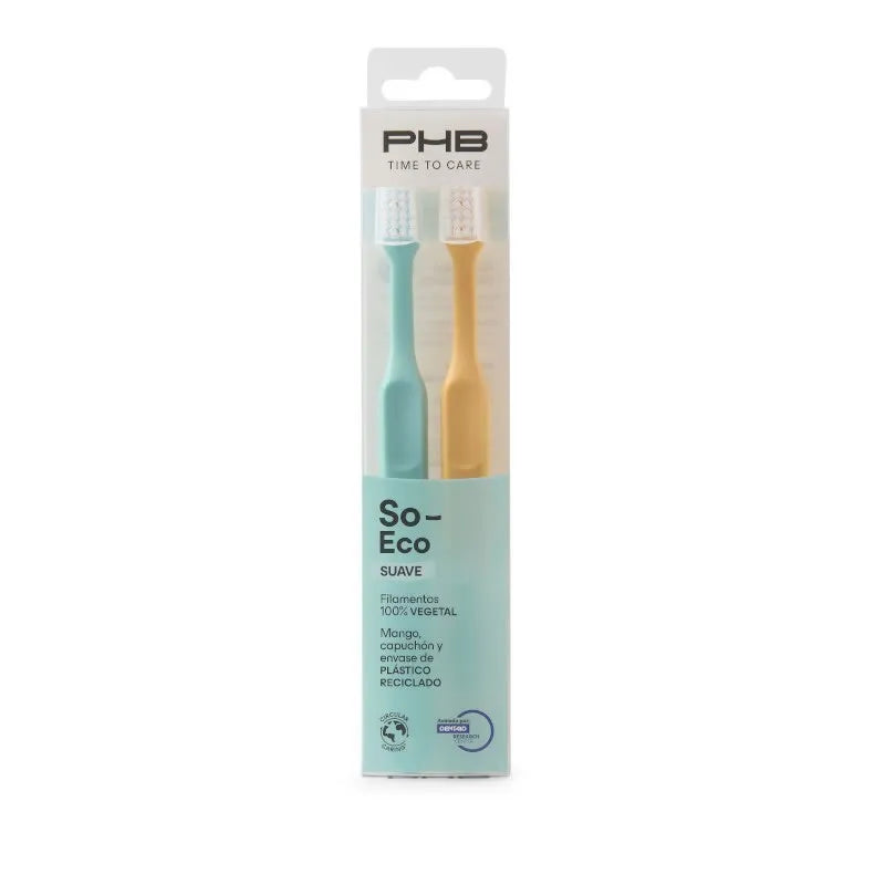 PHB Time To Care Brosse À Dents Souple 2 Unités