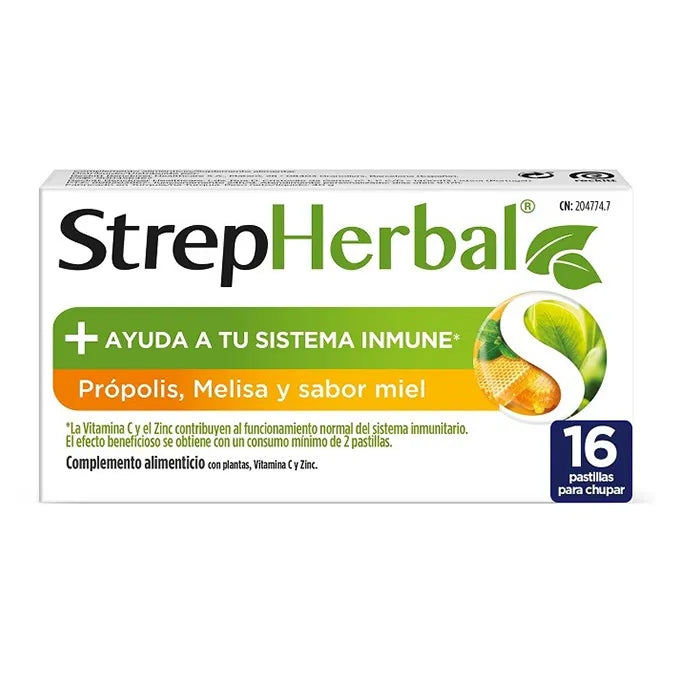 Strepsils Strepherbal Propolis et miel