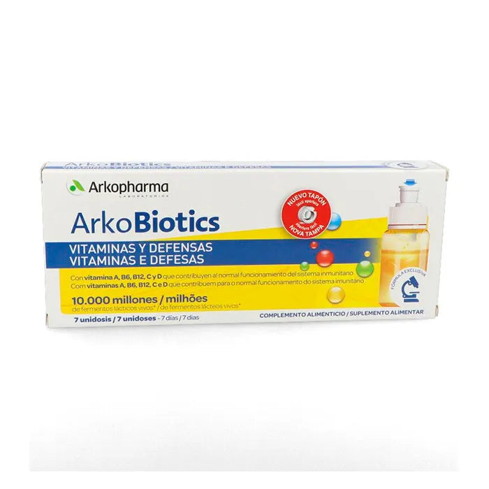 Arkopharma Arkobiotics Vitamines et Défenses Adultes 7 Doses