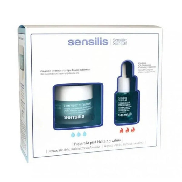 Sensilis Skin Rescue Crème Réparatrice Barrière 50 ml Coffret 2 Pièces - SENSILIS