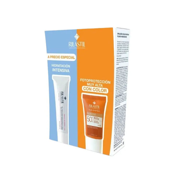 Rilastil Coffret 2 produits Rilastil Sun System Color Emulsion Spf50+ 40ml - Batty Beauty