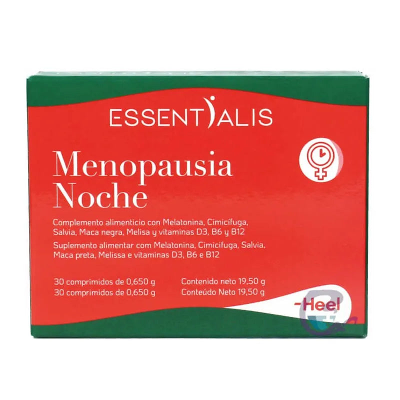 Heel Essentialis Heel Ménopause Nuit 30 Comprimés