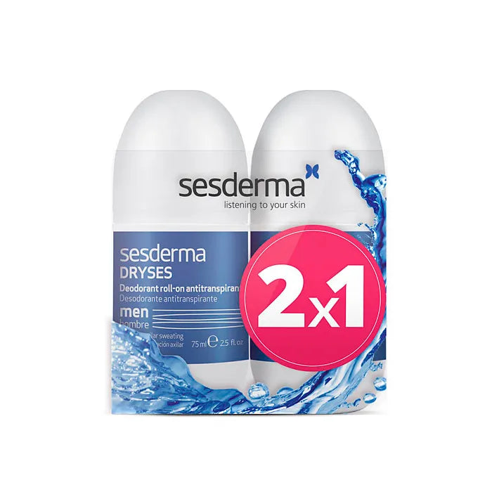Sesderma Pack Dryses Deodorant Antiperspirant Roll On For Men