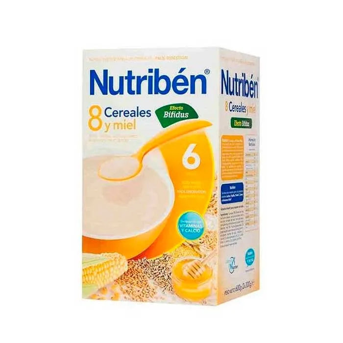 Nutriben Nutribén 8 Céréales et Miel Bifidus