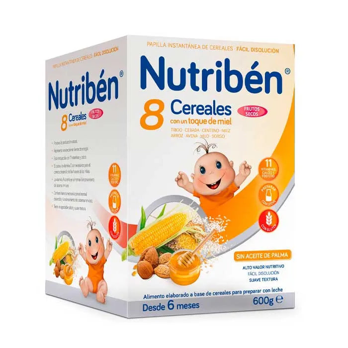 Nutriben Nutribén 8 Céréales, Miel et Noix