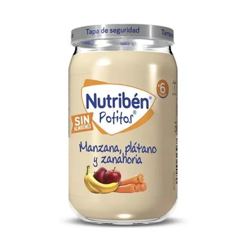 Nutriben Nutribén Pot Pomme, Banane et Carotte