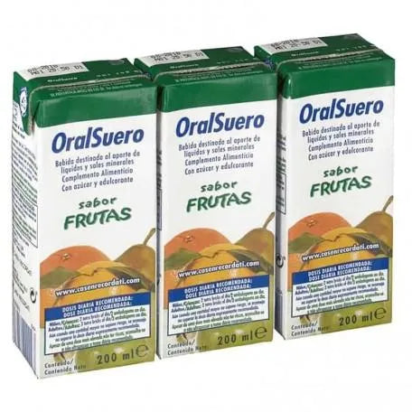 Bioral Casen Oralsuero Fruit Brik Paquet 3 Unités