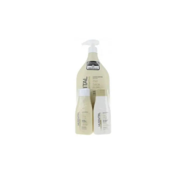 Mussvital Dermactive Gel Douche Peau Sèche Set 3 Produits