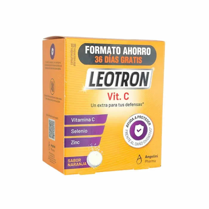 Leotron Vitamine C 72+36 Comprimés effervescents