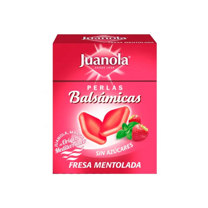 Juanola Perles Balsamiques Mentholées à la Fraise