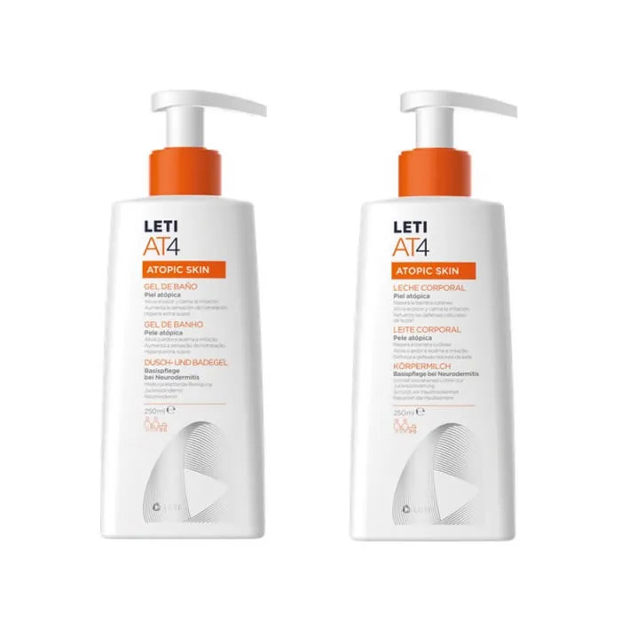 Leti At4 Body Milk Coffret 2 Produits