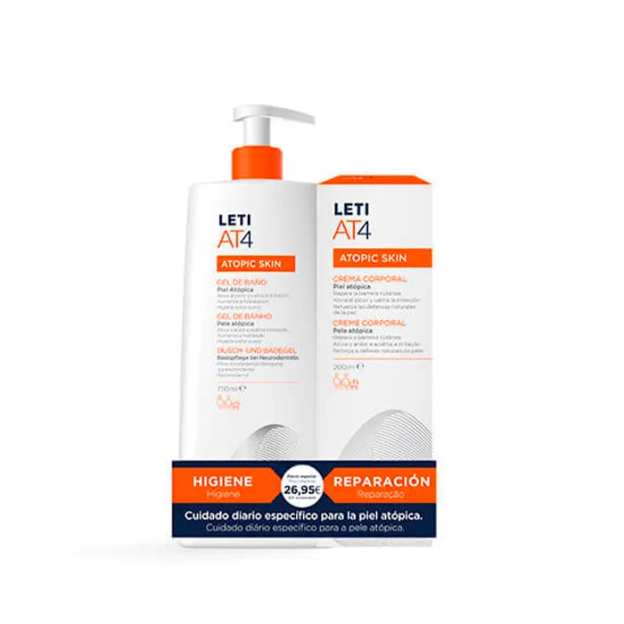 Leti At4 Gel Bain Ultra Graisseux +