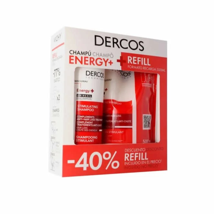 Vichy Dercos Energy+ Stimulating Anti-Hair Loss Shampoo +