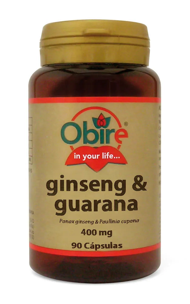 Obire GINSENG + GUARANA 400 mg 90 Caps