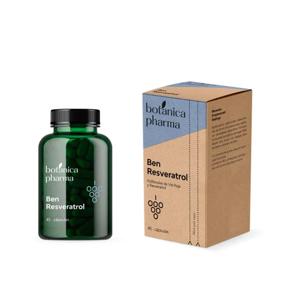 Botánicapharma Ben Resveratrol 200mg 45 Capsules - Batty Beauty