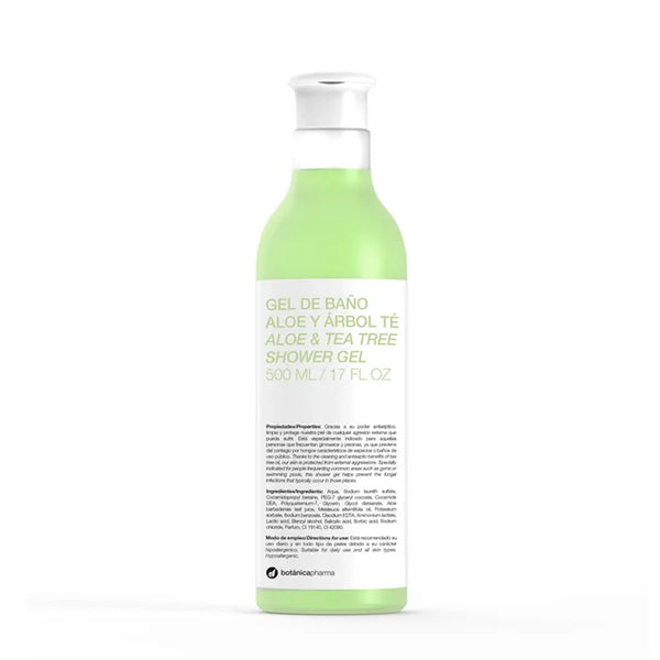 Botánicapharma Aloe Tea Tree Bath Gel 500ml - Batty Beauty