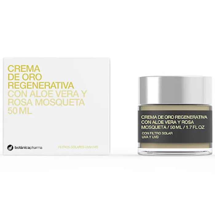Botánicapharma Botanicapharma Crème régénératrice à l'or Spf15