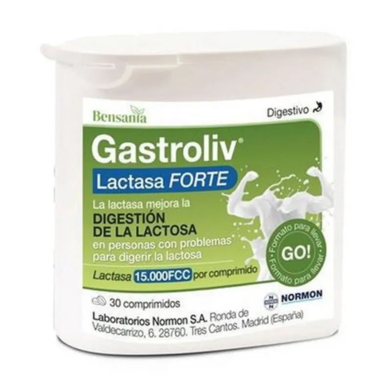 Bensana Bensania Gastroliv Lactase Forte 30 Comprimés